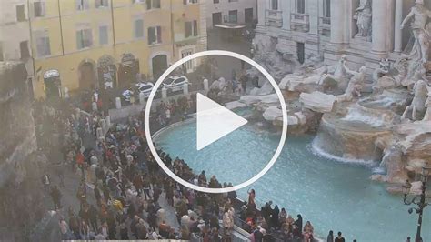 webcam trevi brunnen|Webcam Rome